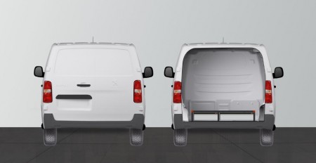 Unterflursystem H:202 mm 3-Schubladen für Expert, Vivaro 2020-, Jumpy, Scudo & ProAce L3 mit Standardwand