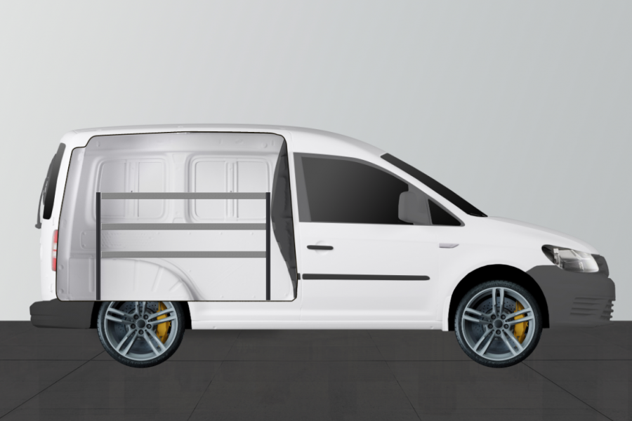 V-ECO Fahrzeugregal für VW Caddy | Work System