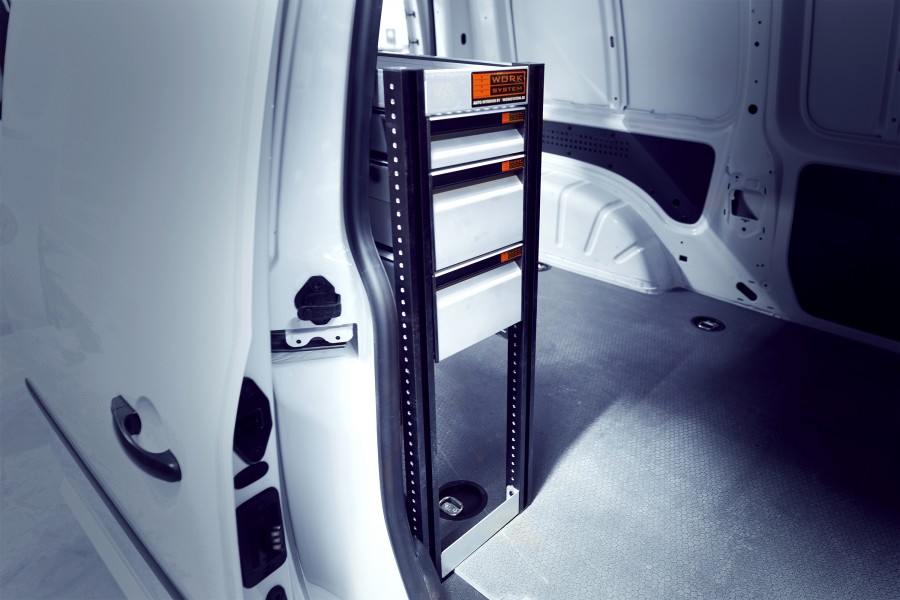H-SD3S Fahrzeugregal für VW Caddy | Work System
