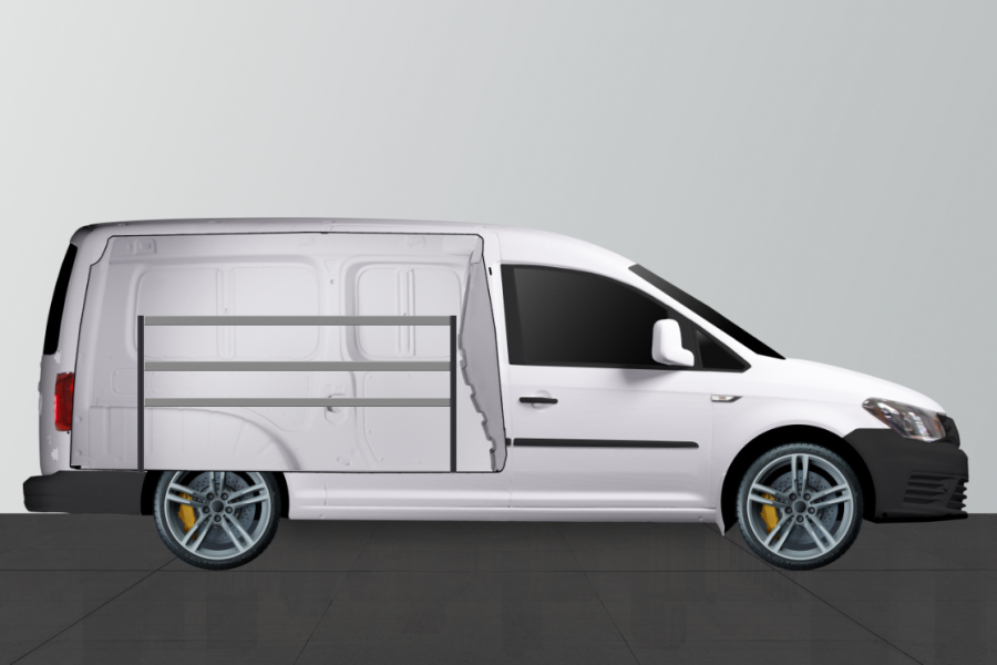 V-ECO Fahrzeugregal für Caddy Maxi | Work System
