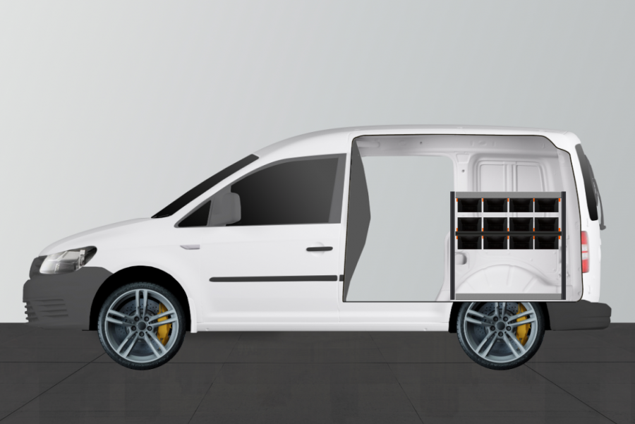H-Rack Fahrzeugregal VW Caddy | Work System