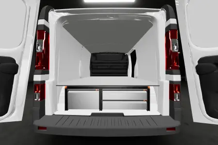Unterflursystem H:342 mm 5-Schubladen für NV300, Trafic, Talento & Vivaro L2H1.
