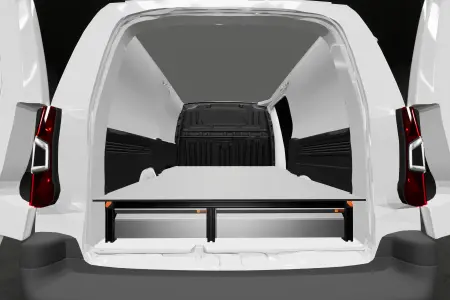 Unterflursystem H:202 mm 3-Schubladen für Berlingo, Combo, Partner & Proace City L2 mit Standardwand