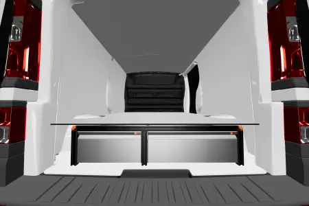 Unterflursystem H:272 mm 4-Schubladen für NV300, Trafic, Talento & Vivaro L2H1.